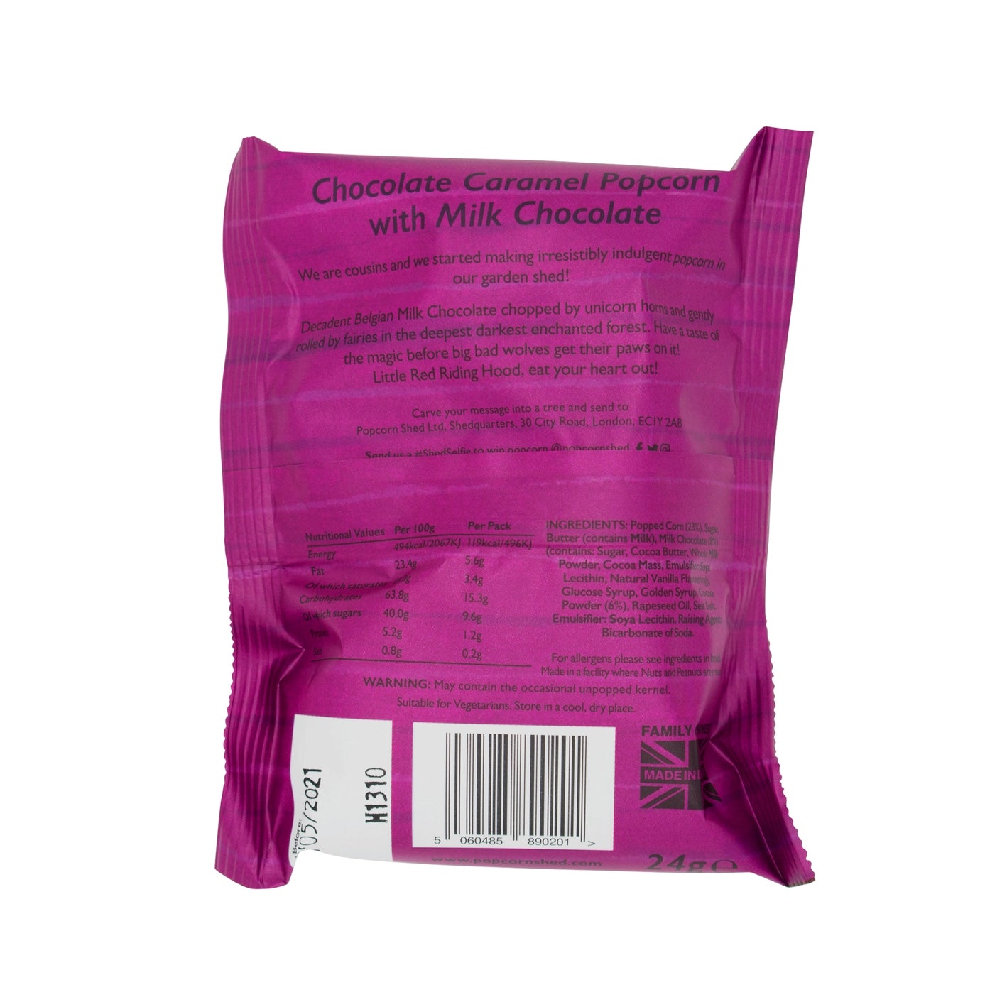 Pop N Choc Gourmet Popcorn Snack Pack