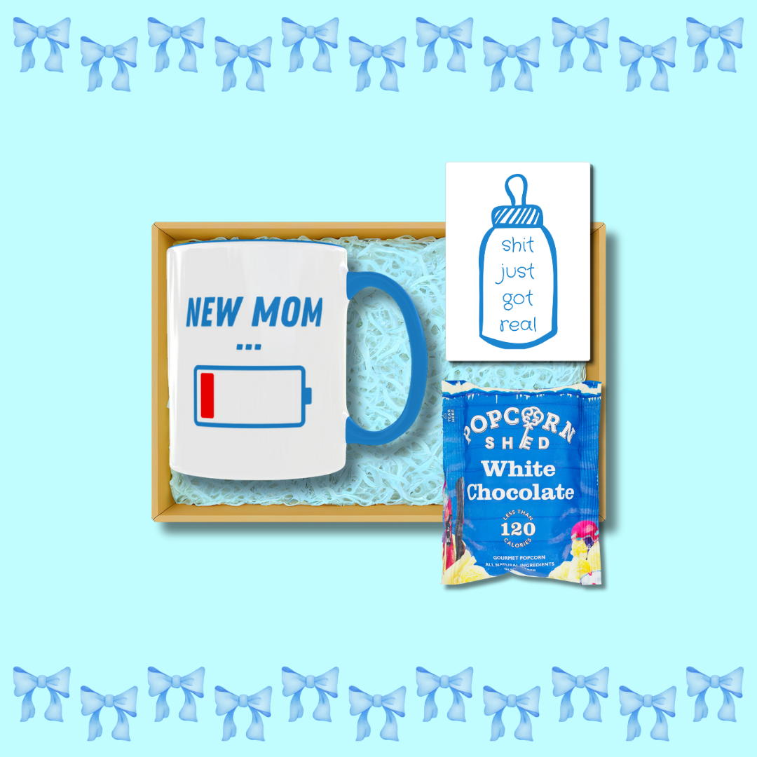 New Mom Box - Blue