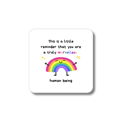 Marvellous Human Being Coaster