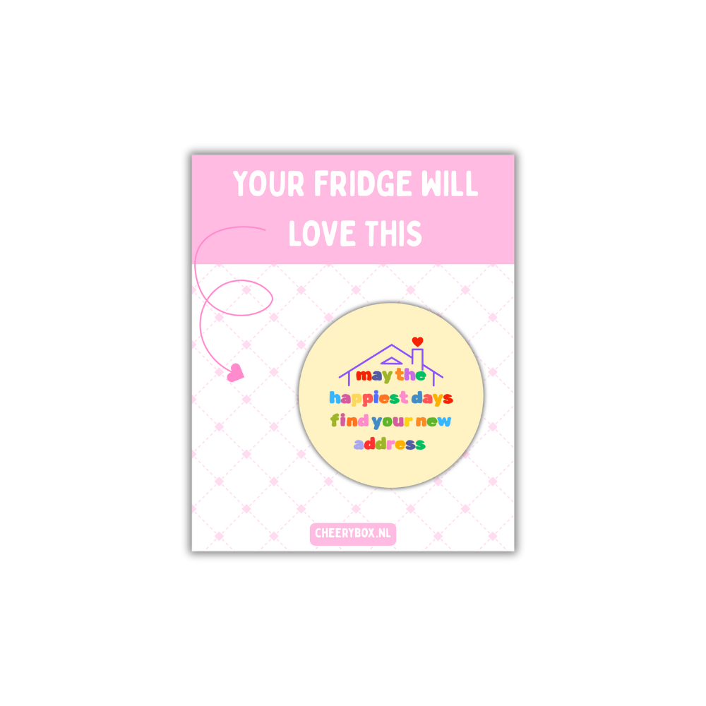 New Home - Fridge Magnet
