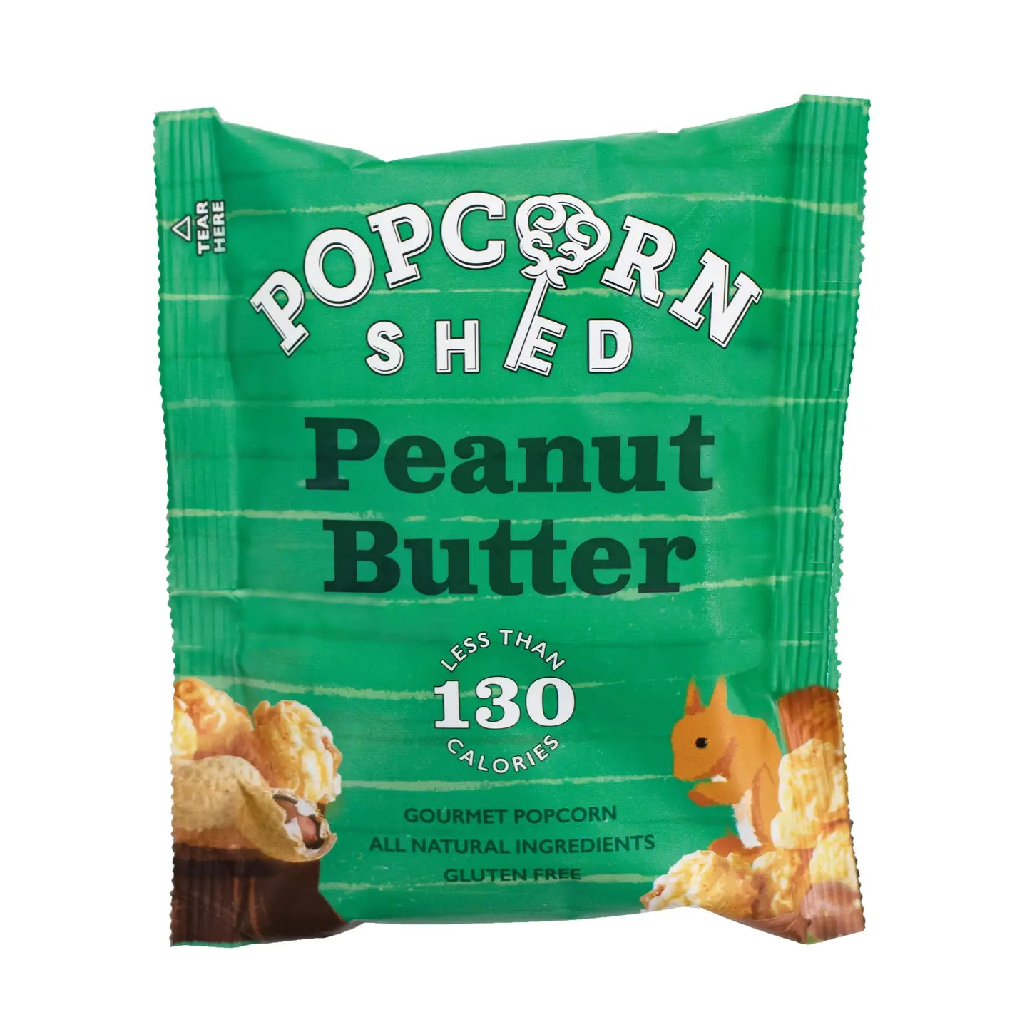 Peanut Butter Gourmet Popcorn Snack Pack