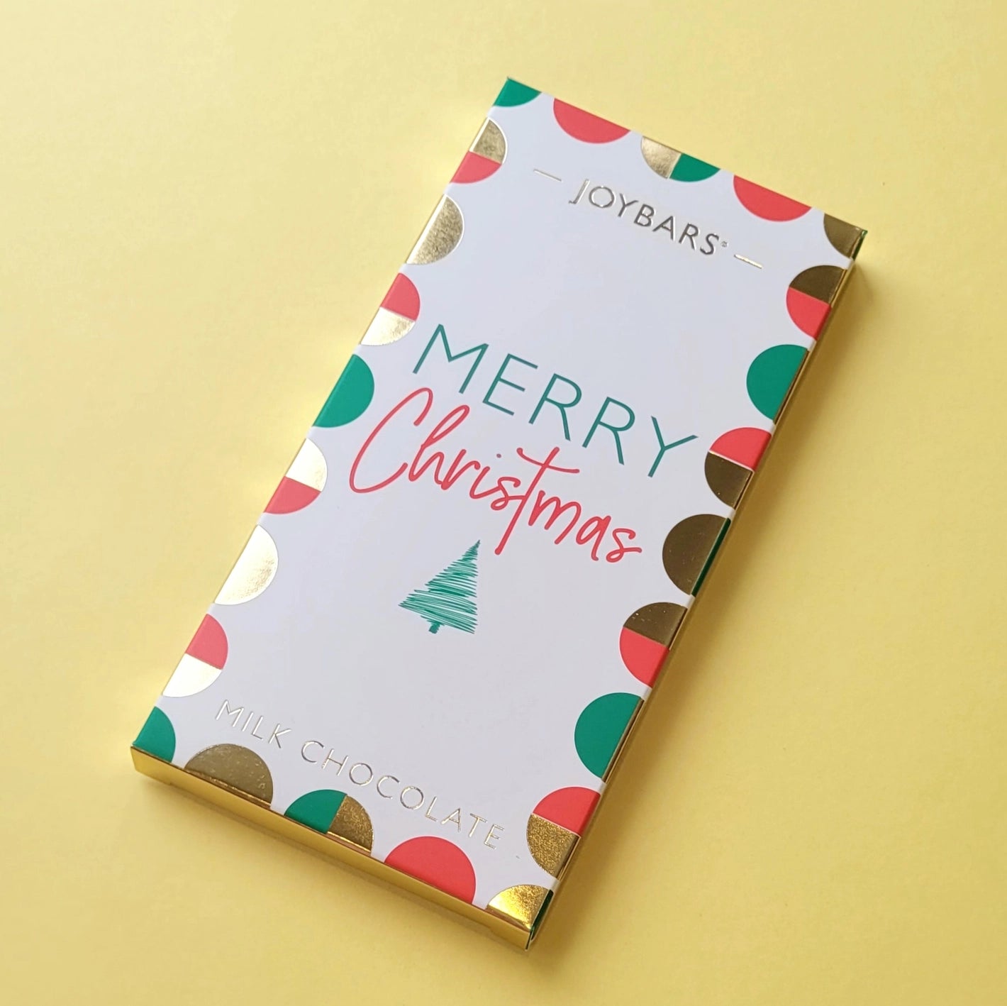 Merry Christmas - Finest Colombian Milk Chocolate Bar