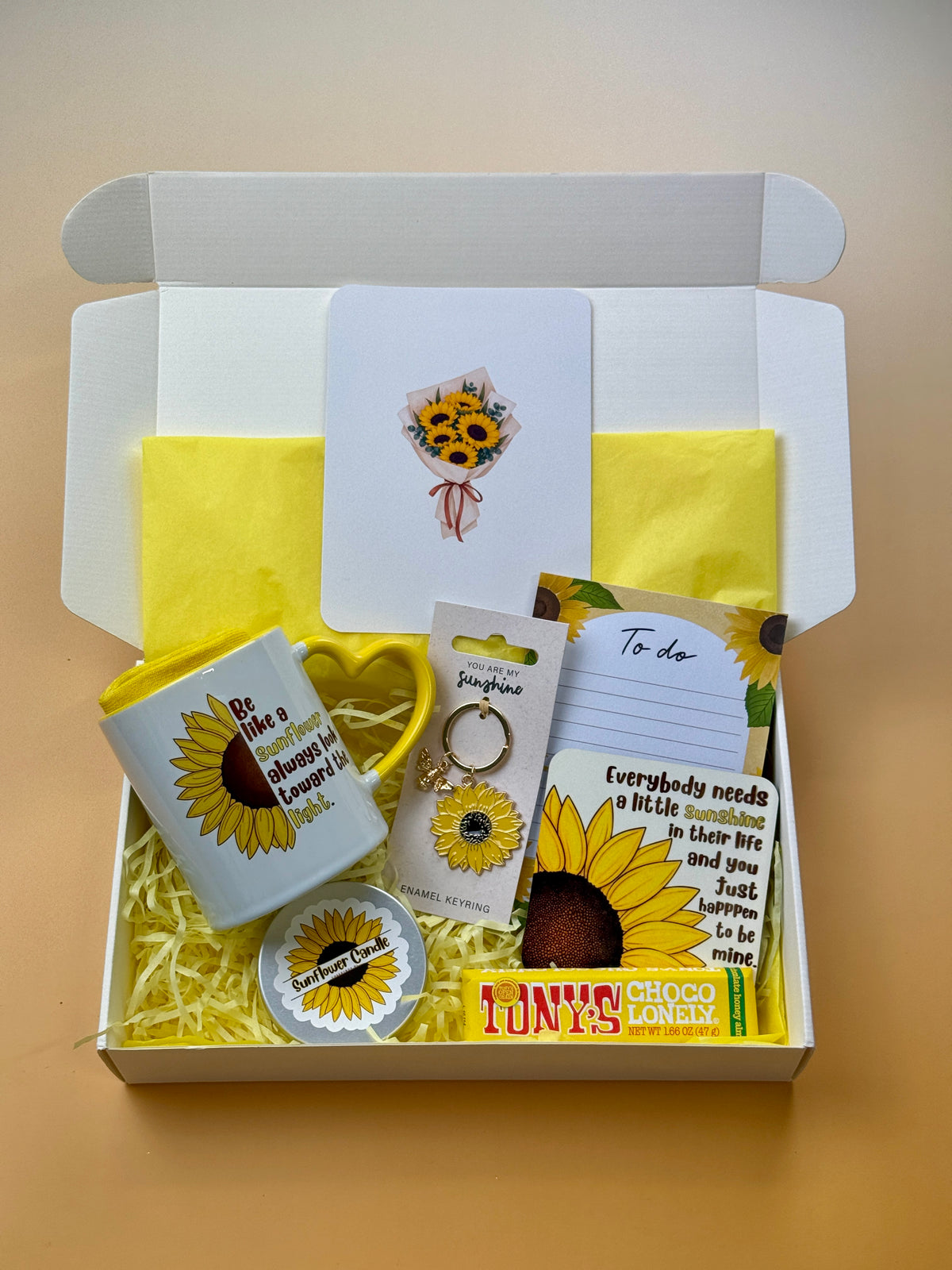 Sunflower Gift Box | Sunshine Gifts | Cheery Box