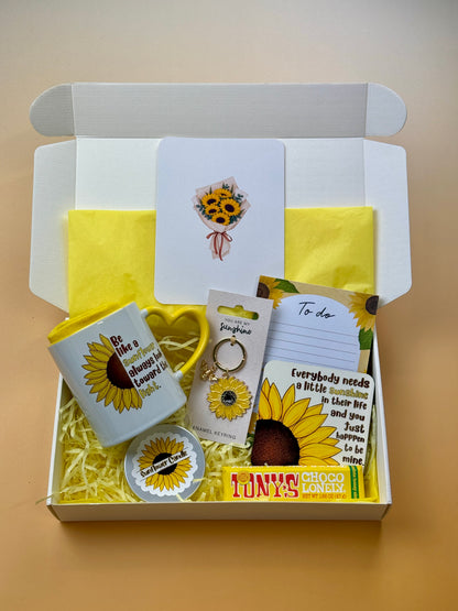 Sunflower Gift Box | Sunshine Gifts | Cheery Box