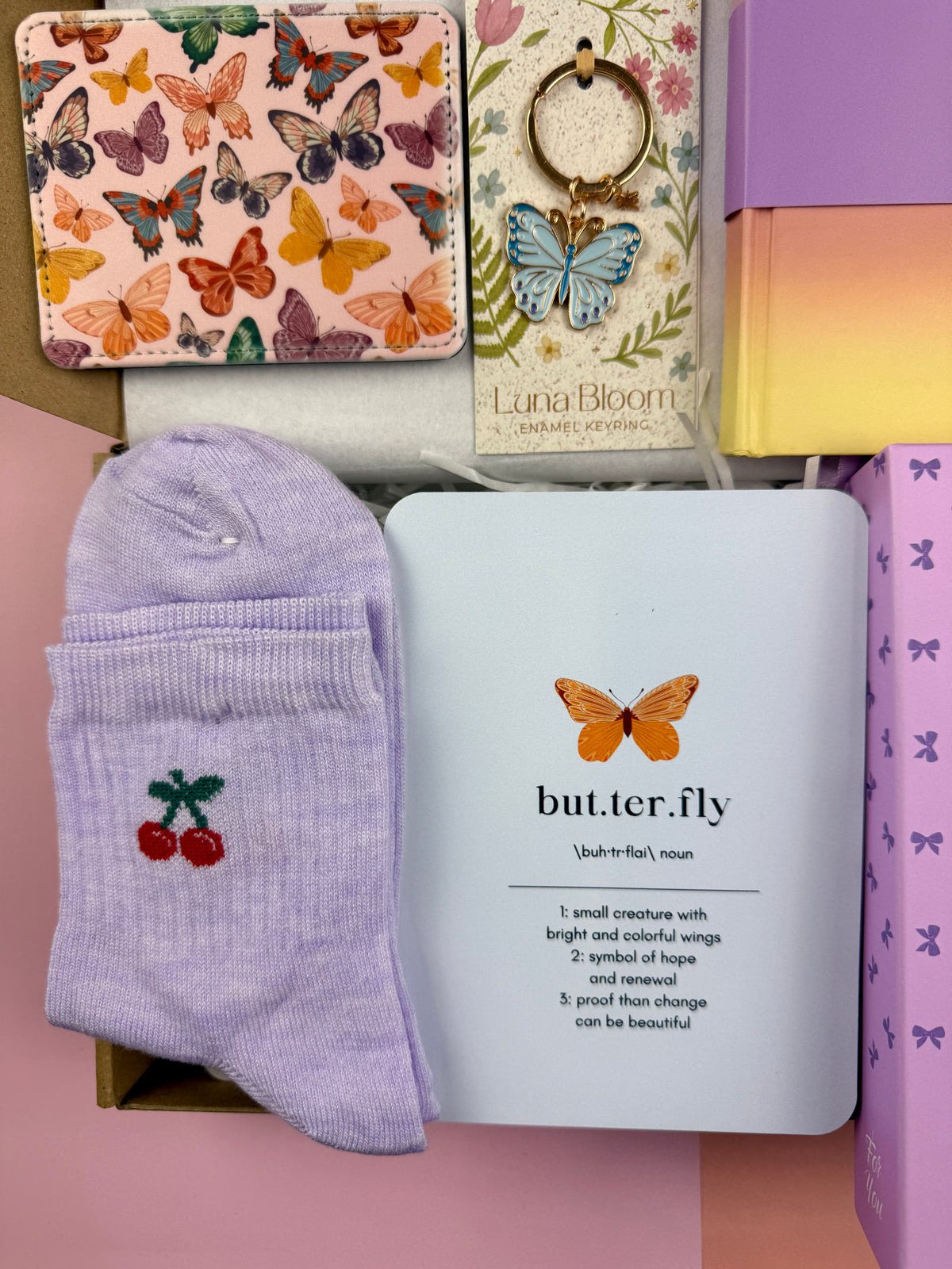 Butterfly Gift Box | Self-Care & Gratitude Gift Set for Her