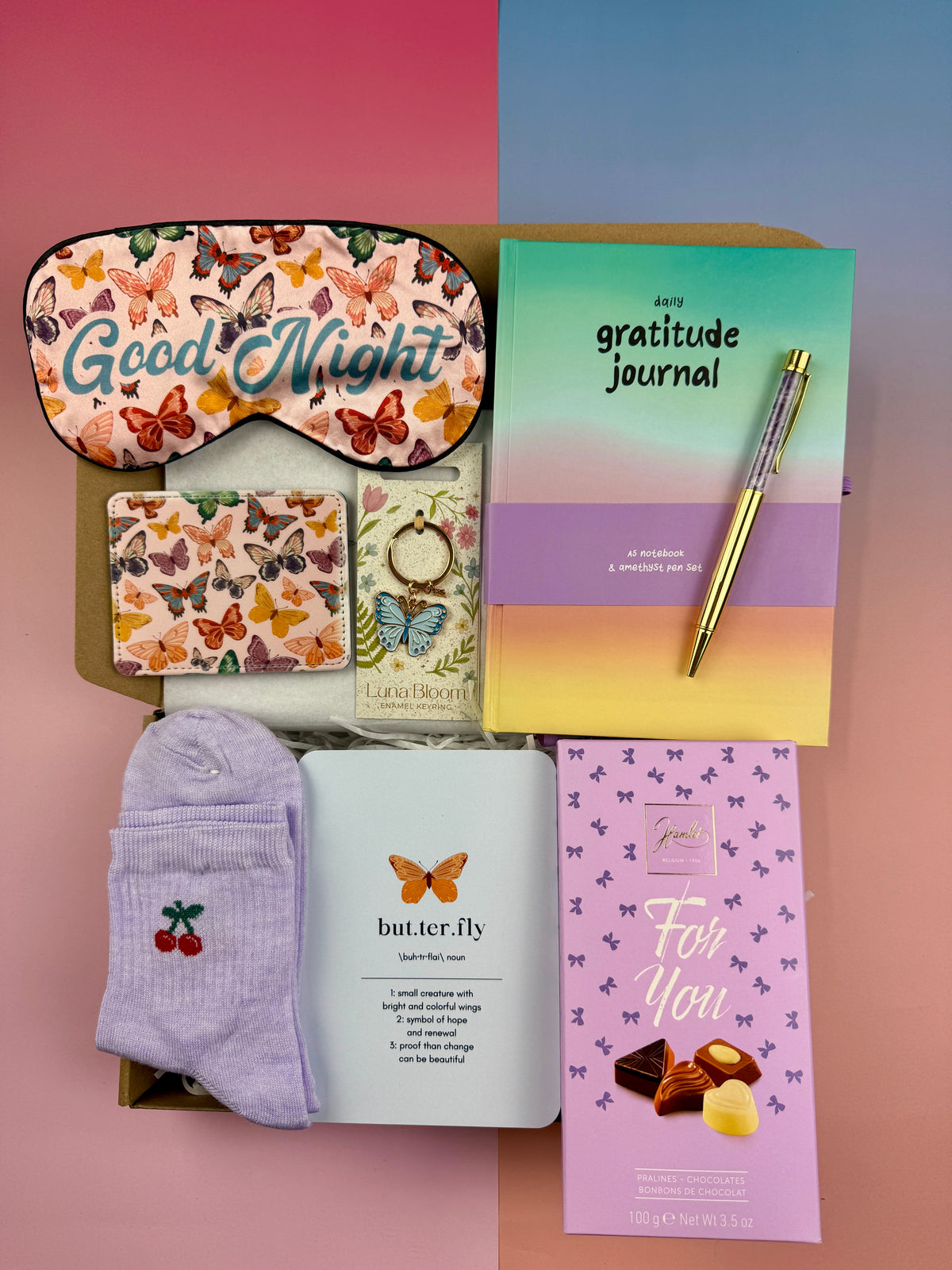 Butterfly Gift Box | Self-Care & Gratitude Gift Set for Her