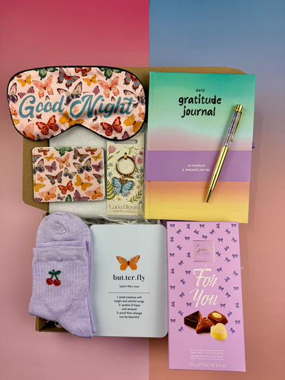 Butterfly Gift Box | Self-Care & Gratitude Gift Set for Her