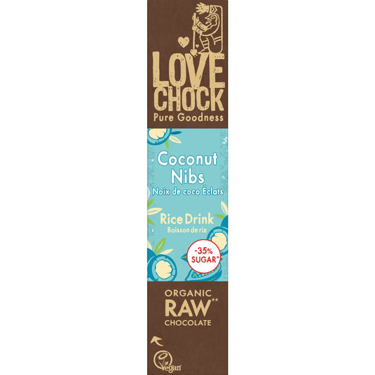 “Milk” Chocolate with Coconut - Organic, Raw, Vegan and Sustainable