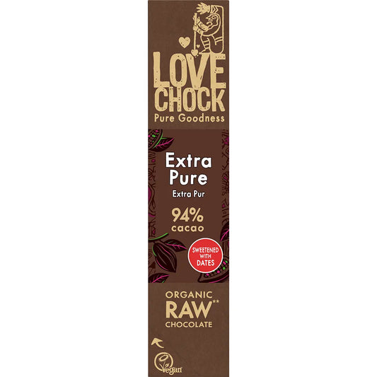 94% Chocolate with Dates - Organic, Raw, Vegan and Sustainable