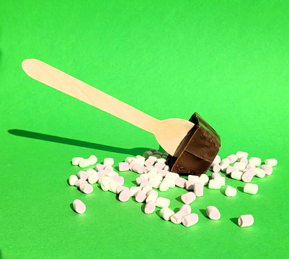 Hot Chocolate Spoon with Marshmallows - Classic