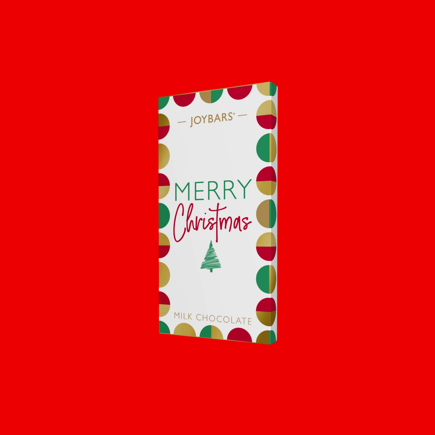 Merry Christmas - Finest Colombian Milk Chocolate Bar