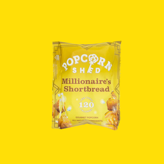 Millionaire Shortbread Gourmet Popcorn Snack Pack