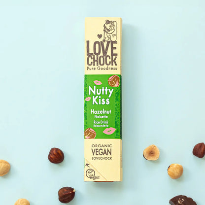 “Milk” Chocolate with Hazelnut - Organic, Vegan and Sustainable