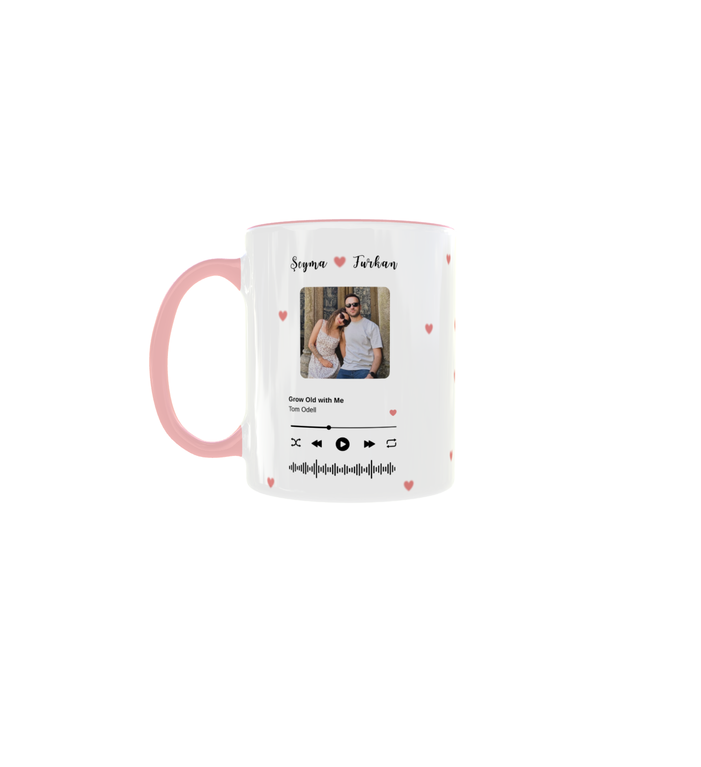 Happy Valentine Custom Mug
